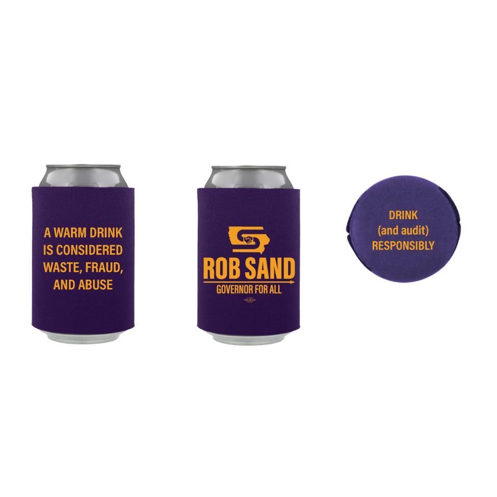 Drink (And Audit) Responsibly Can Koozie