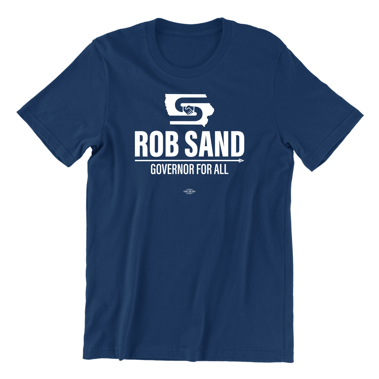 Rob Sand Governor for All T-Shirt - Navy