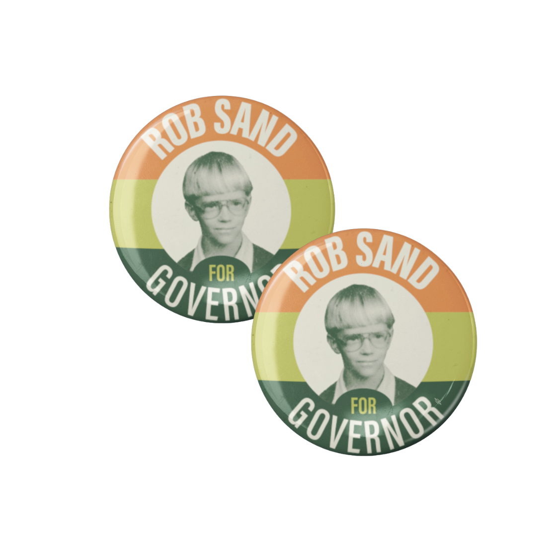Throwback Rob Sand Button 2-Pack
