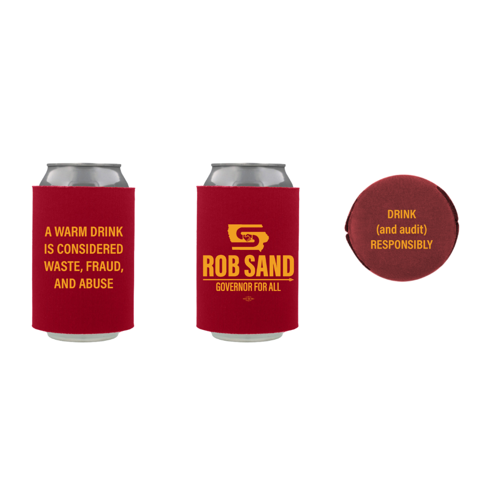 Drink (And Audit) Responsibly Can Koozie