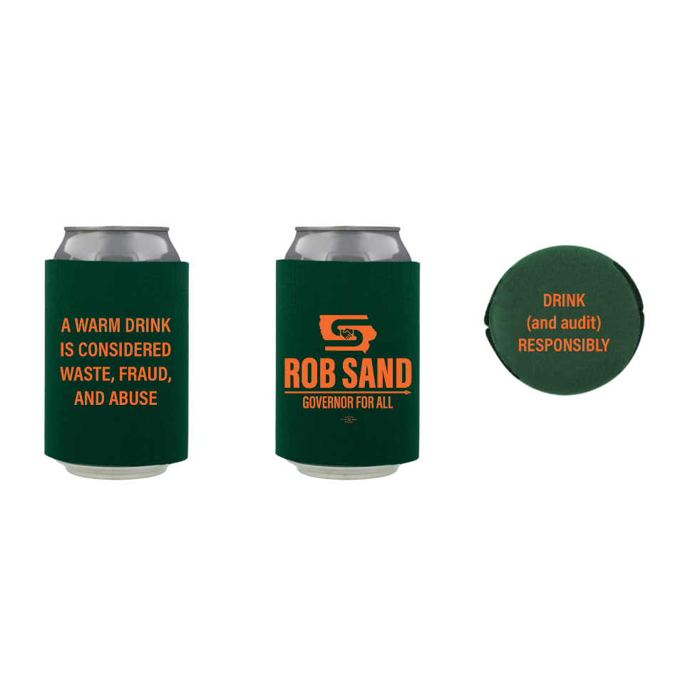 Drink (And Audit) Responsibly Can Koozie