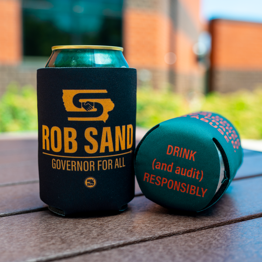 Drink (And Audit) Responsibly Can Koozie