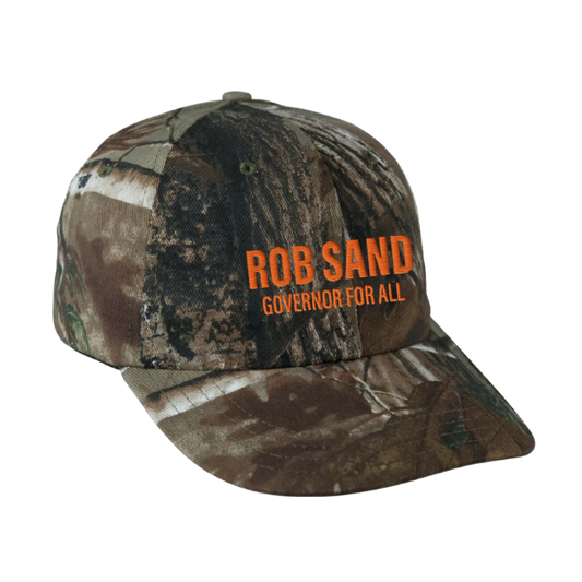Rob Sand for Governor Camo Hat