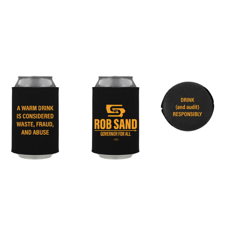 Drink (And Audit) Responsibly Can Koozie