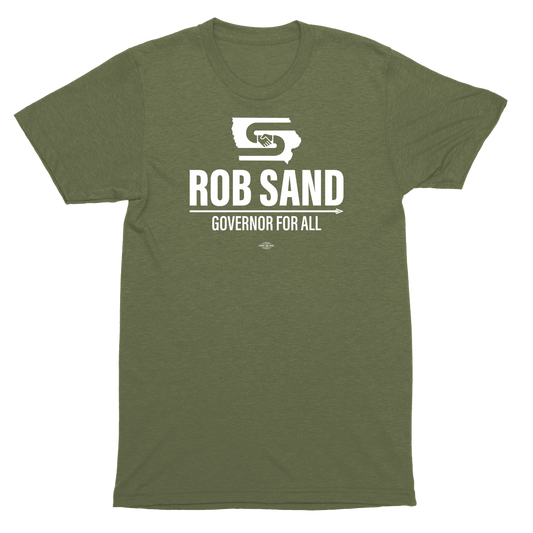 Rob Sand Governor for All T-Shirt - Green